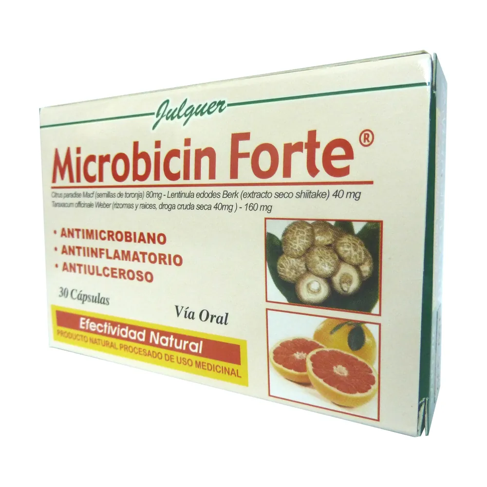 Microbicin Forte Cápsulas